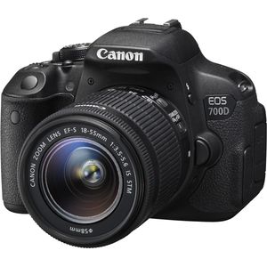 Bild für Canon EOS 700D SLR-Digitalkamera (18 Megapixel, 7,6 cm (3 Zoll)
