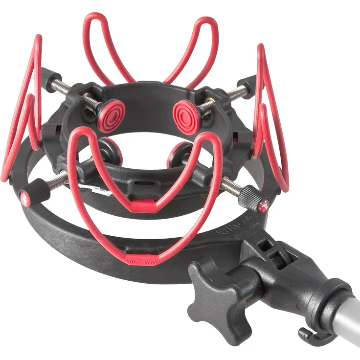 Rycote 044903 Invision Universal Mikrofon Shock Mount für große Mikrofon