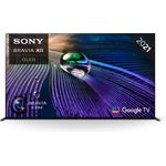 Sony XR-65A90J 164 cm (65 Zoll) OLED Smart TV (Ultra HD, HDR, OLED) HD-Triple-Tuner (Sat, Antenne, Kabel) Modelljahr 2021 Energieklasse G (DE-Modell)