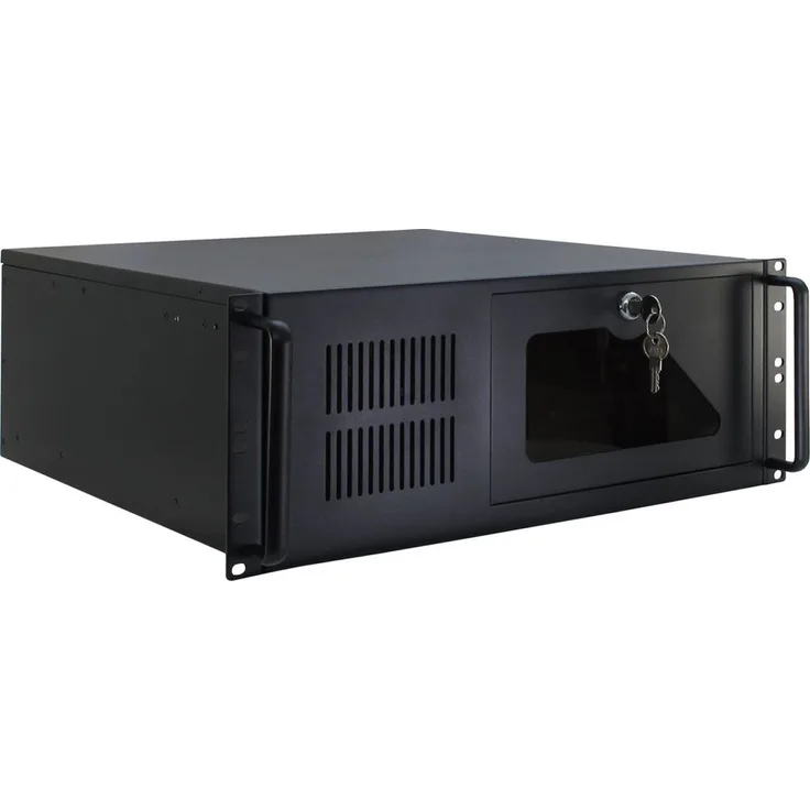 Inter-Tech IPC 4U-4088-S, ohne Seitenfenster, schwarz (88887178)