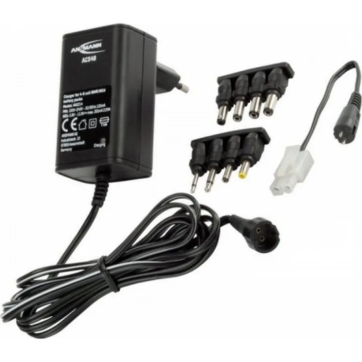 Ansmann Ladegerät ACS48 1001-0024 für 4,8 - 9,6 Volt Akkupacks