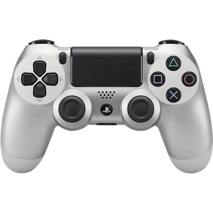 Sony DualShock 4 V1 Silber (9822943) (PS4) – Bild 1