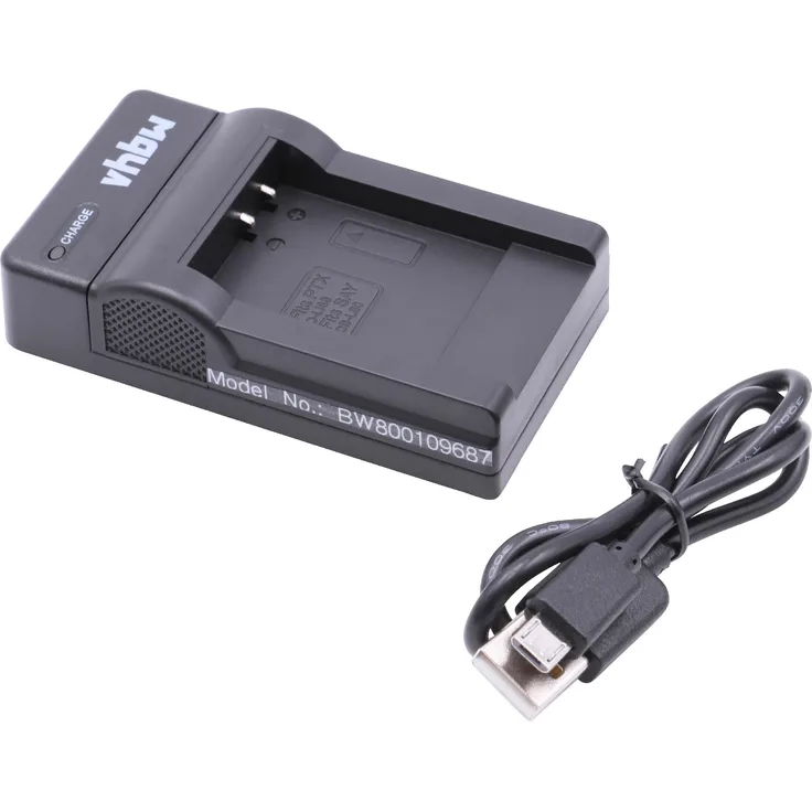 vhbw USB Ladegerät Ladekabel passend für Kamera Toshiba Camileo BW10, BW10 HD, PX-1686, PX1686, SX-500, SX-900, SX500, SX900.