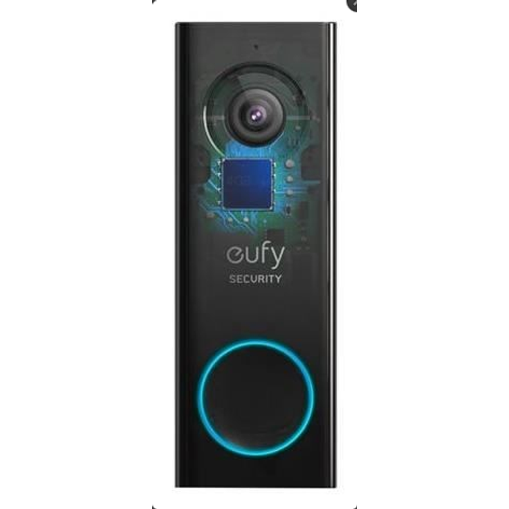 Eufy Video-Türsprechanlage 2K, schwarz (Akkubetrieb) Zusatzeinheit – Bild 2