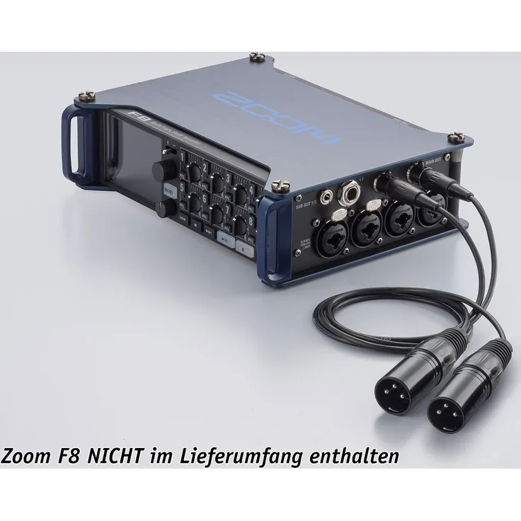 Zoom TXF-8 XLR-Audiokabel (weiblich, XLR, männlich, schwarz)