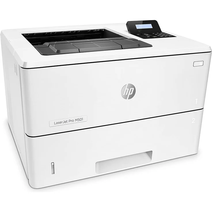HP LaserJet Pro M501dn - Laserdrucker, Mono, Auflösung: 4800 x 600 dpi, Druckgeschwindigkeit (S/W): 43 S/min, Papierzufuhr: 550 Blatt (J8H61A) – Bild 2