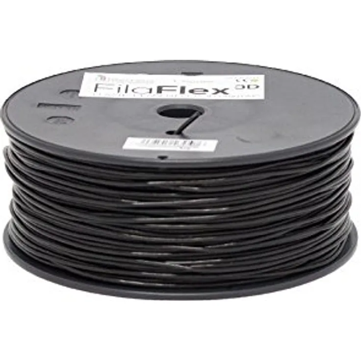 Recreus Filaflex Filament, 1,75 mm, 500 g, Schwarz