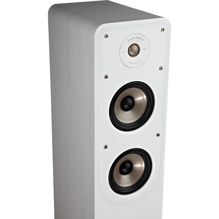 Polk Audio Signature S50E Standlautsprecher, HiFi Lautsprecher für Musik und Heimkino Sound, passiver Full Range Lautsprecher, 20 - 150 Watt, 8 Ohm, High Res, 42Hz - 40kHz (Stück) Standlautsprecher - 20 Watt – Bild 2