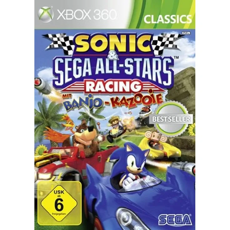 SONIC & SEGA All-Stars Racing mit Banjo-Kazooie (Xbox 360) - Preisvergleich