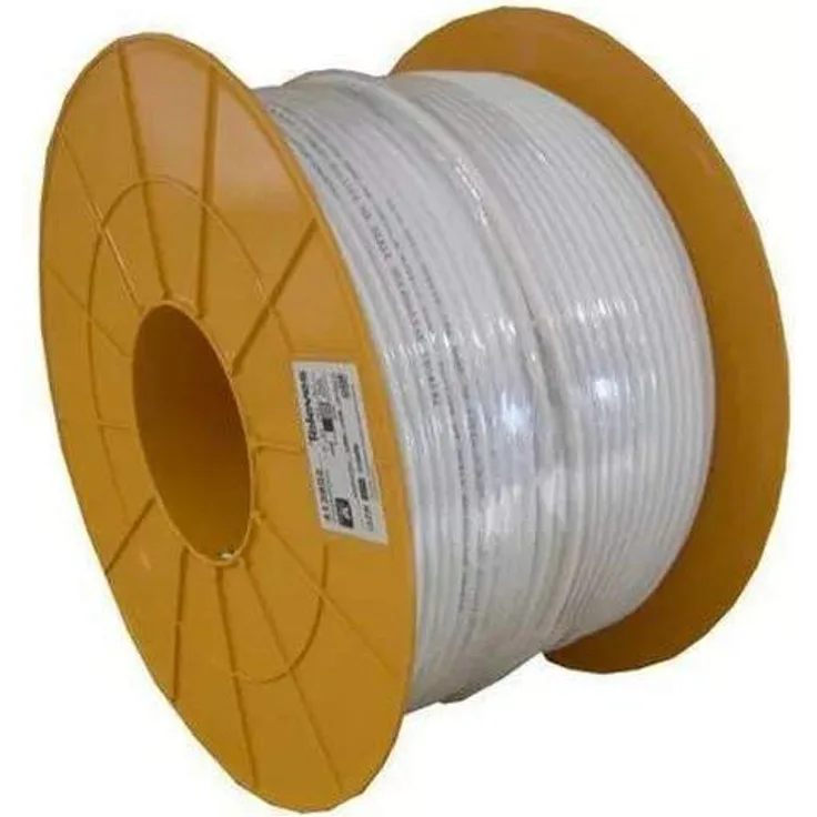 Televes sk2000 Hochgelechts-Koaxkabel, 1-4,6mm, 100m Spule weiß