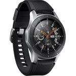 Samsung Galaxy Watch Smartwatch GPS, Unisex, 46mm, Edelstahlgehäuse, Silber