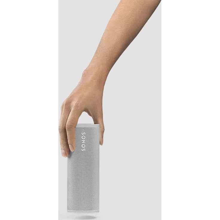 Sonos Roam Lunar White Bluetooth-Lautsprecher mit Alexa Sprachsteuerung, Google Assistant, AirPlay 2,wasserdicht, weiß – Bild 8