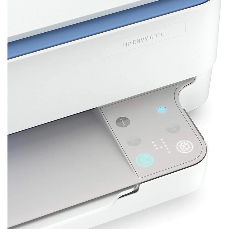 HP Envy 6010 (3-in-1) Multifunktionsdrucker - (Thermal Inkjet) Farbe, Druckgeschwindigkeit: 10 s/w, 7 Farbe, Auflösung: 1200 x 1200, USB, WLAN, AirPrint, Instant Ink (5SE20B) – Bild 4