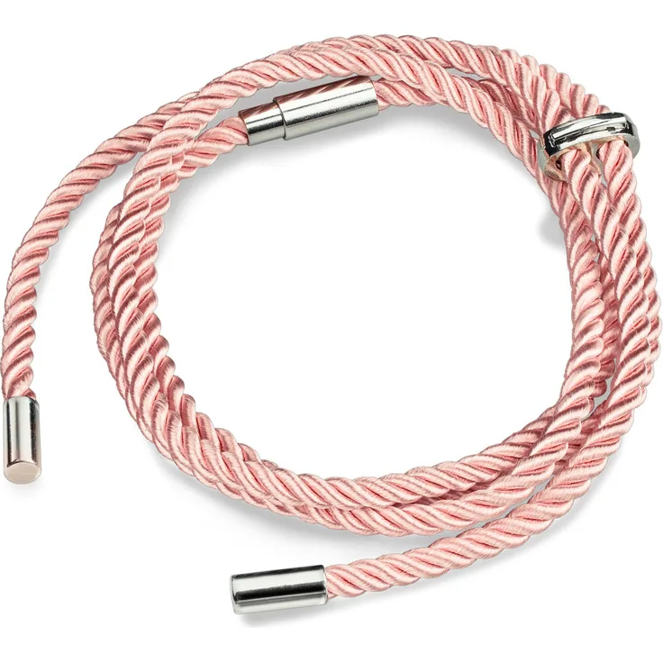 ARTWIZZ HangOn BAND - Umhängeband Kordel Kette zum Umhängen Austauschen, 1,50m Rose, HangOn Band