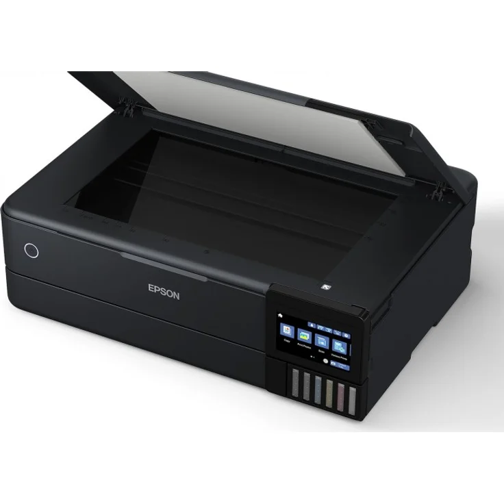 Epson EcoTank ET-8550 3-in-1 Tinten-Multifunktionsgerät (Kopie, Scan, Druck, A3, 5 Farben, Fotodruck, Duplex, WiFi, Ethernet, Display, USB 2.0), Tintentank – Bild 3