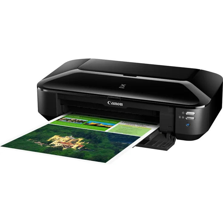Canon PIXMA iX6850 - Tintenstrahldrucker, Druckgeschwindigkeit (S/min): 14,5 S/W, 10 Farbe, Auflösung: 9600 x 2400 (USB, LAN, WLAN, AirPrint, Mobile Print, Cloud Print) 8747B006 – Bild 3