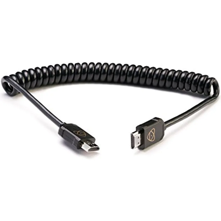 Atomos ATOM4K60C6 HDMI Kabel Full 40 cm, Cast Connector (80 cm Extended) schwarz