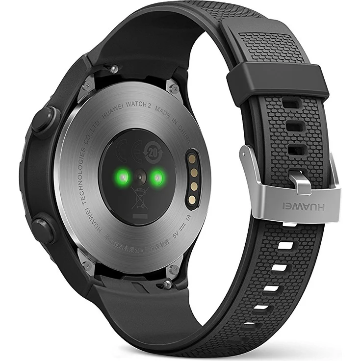 Huawei Watch 2 Smartwatch GPS, Unisex, Einheitsgröße, Metallgehäuse, Carbon Black – Bild 6