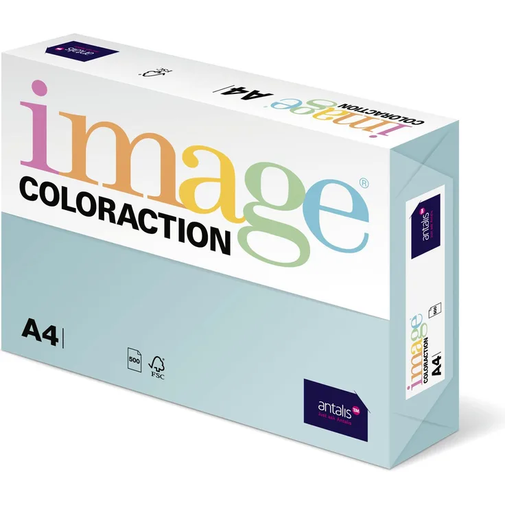 Image Coloraction - farbiges Kopierpapier Lagoon-hellblau 160g-m² A4 - Paket zu 250 Blatt