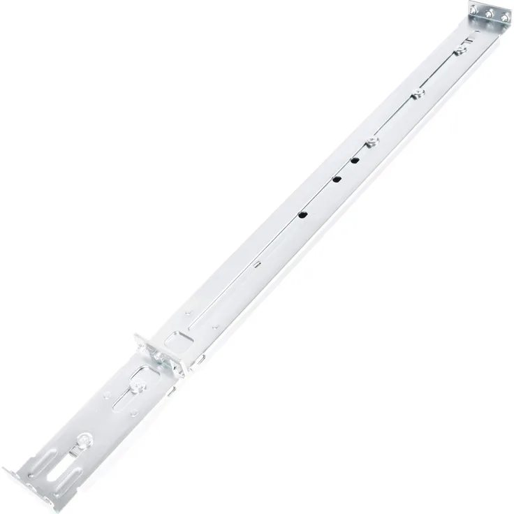 Silverstone Sst-RMS06-22 - Rackmountschiene, werkzeuglos, Ball Bearing Sliding Rail Kit, für RM201 und RM400, unterstützt 430 mm Breite Gehäuse, Maximale Last: 45kg