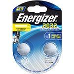 Energizer E301319300 Spezialbatterie - Lithium CR-Typ 2032 2 Stück Chrom