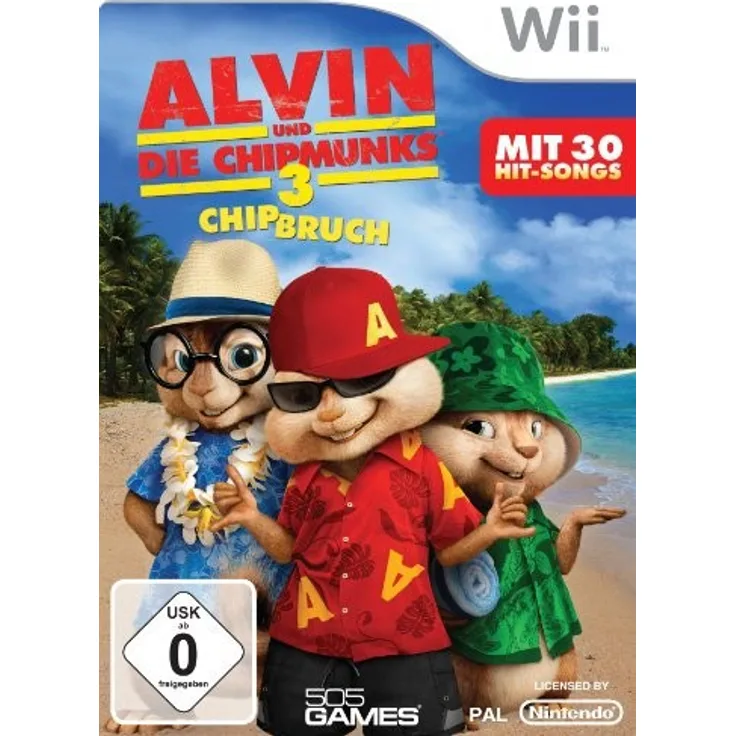 Alvin und Die Chipmunks 3 - Chip Bruch (Wii)