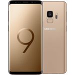 Samsung Galaxy S9 Smartphone 14,73cm (5,8 Zoll) Super AMOLED-Display, 64GB interner Speicher, 4GB RAM, Dual-SIM, Android, Sunrise Gold