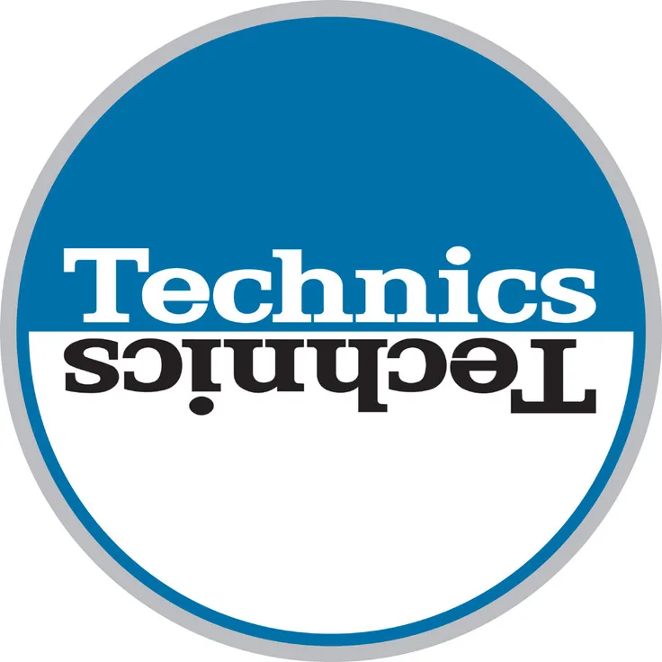 Technics 60662 Moon 2 - Rutschmatte, Durchmesser ca. 29 cm, blau-weiß