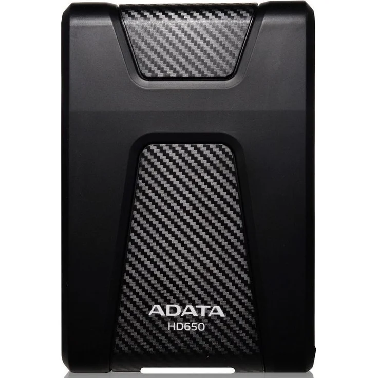 ADATA DashDrive Durable HD650 - Festplatte - 1 TB - extern (tragbar) - 2.5 Zoll (6.4 cm) - USB 3.0 - Schwarz (AHD650-1TU3-CBK) – Bild 3