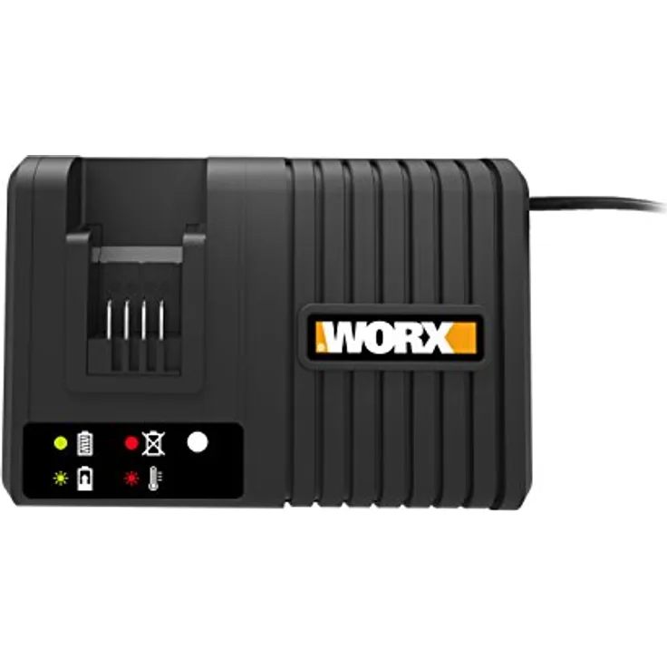 WORX WA3867 Akku Ladestation ? Akku Schnell-Ladegerät universal für PowerShare Akkus bis 6000mAh