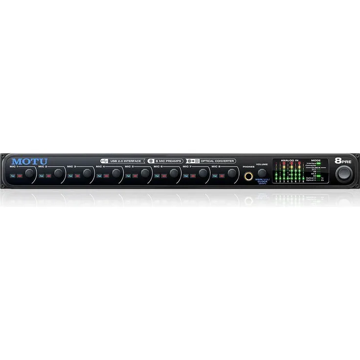 Motu 8 Pre USB Audio-Schnittstelle 16 x 12 FireWire