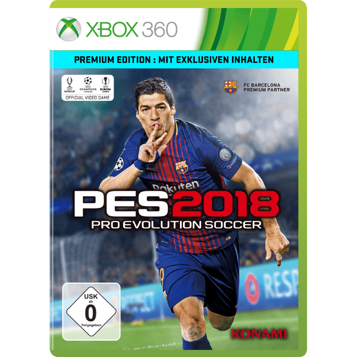 Pro Evolution Soccer 2018 (Premium Edition) (Xbox 360)