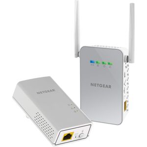 Bild für Netgear PLW1000 PowerLINE Set (1x Adapter AC-WLAN Access Point und 1x Adapter GB-LAN-Port, Geschwindigkeit bis zu 1000 MBit-s, WiFi PowerLAN Set für Internet über die Steckdose)