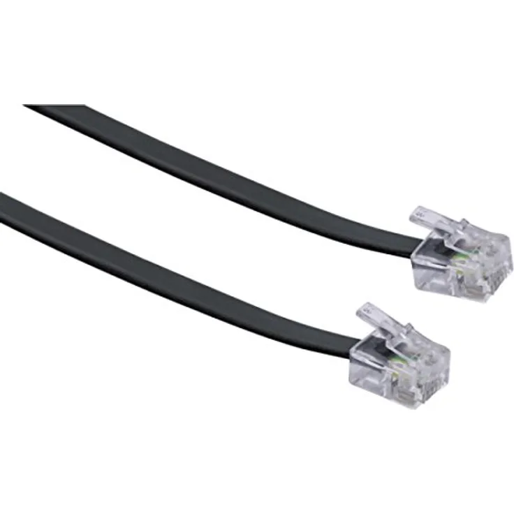 Schwaiger TAL6331 533 6.0 m RJ-11  RJ-11,Schwarz