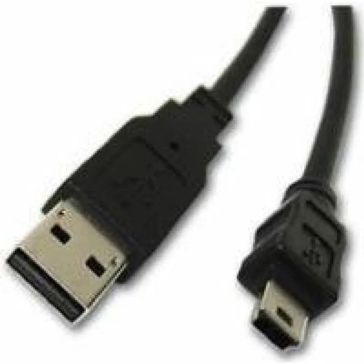 USB 2.0 Mini Kabel, USB-A Stecker-Mini USB-B Stecker, 1,0 m