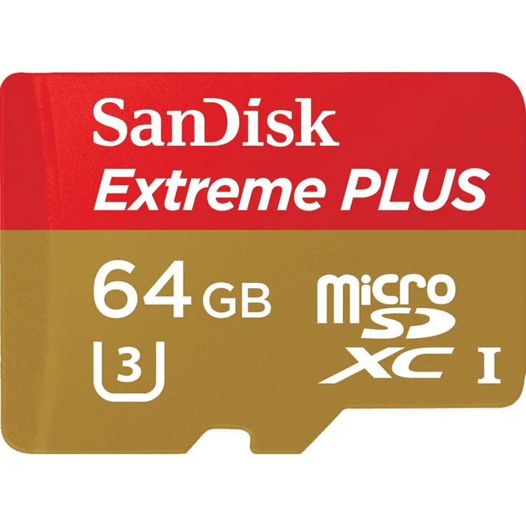 Sandisk SDSQXBG-064G Micro SDXC Extreme PLUS CL10 UHS-I U3 V30