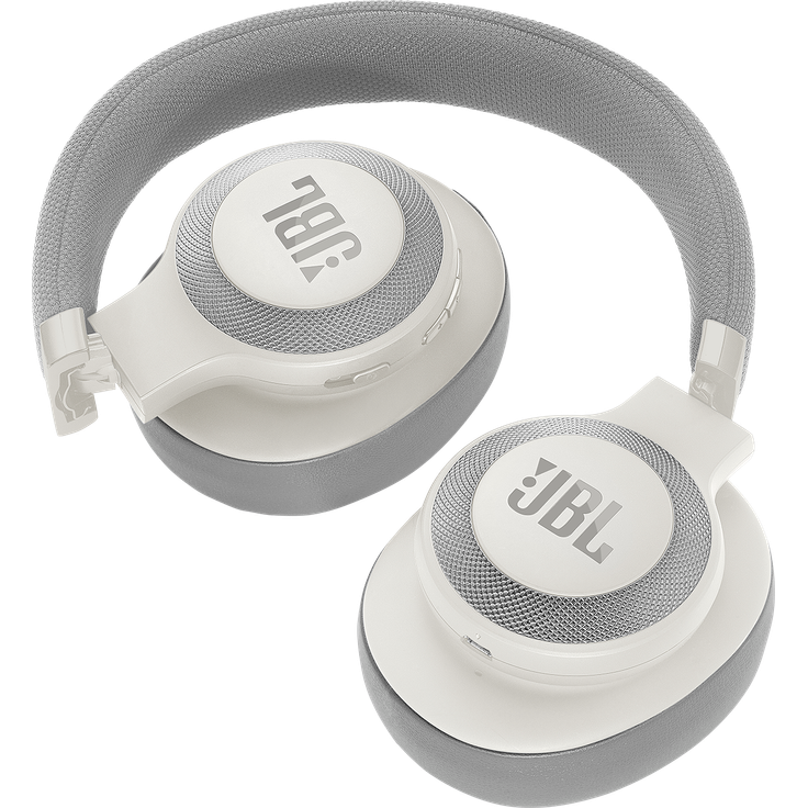 JBL E65BTNC Over Ear Bluetooth Kopfhörer - Active Noise Cancelling Headphones mit JBL Signature Sound - Musikgenuss für bis zu 24 Stunden Weiß – Bild 5
