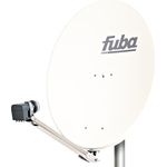 Fuba Sat-Antenne DAL 804 W mit Quad LNB, weiß, (80 cm)