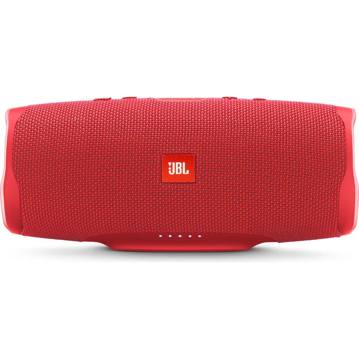 JBL Charge 4 Bluetooth-Lautsprecher, wasserdicht, rot – Bild 1
