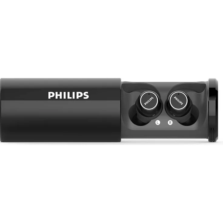 Philips ST702BK-00 In-Ear Kopfhörer mit Bluetooth, geeignet für Sport, spritzwassergeschützt, schwarz