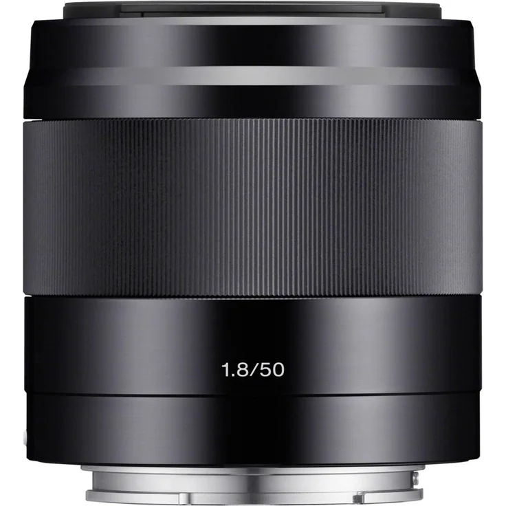 Sony SEL-50F18 Porträt-Objektiv (Festbrennweite, 50 mm, F1.8, APS-C, geeignet für A6000, A5100, A5000 und Nex Serien, E-Mount) schwarz – Bild 2