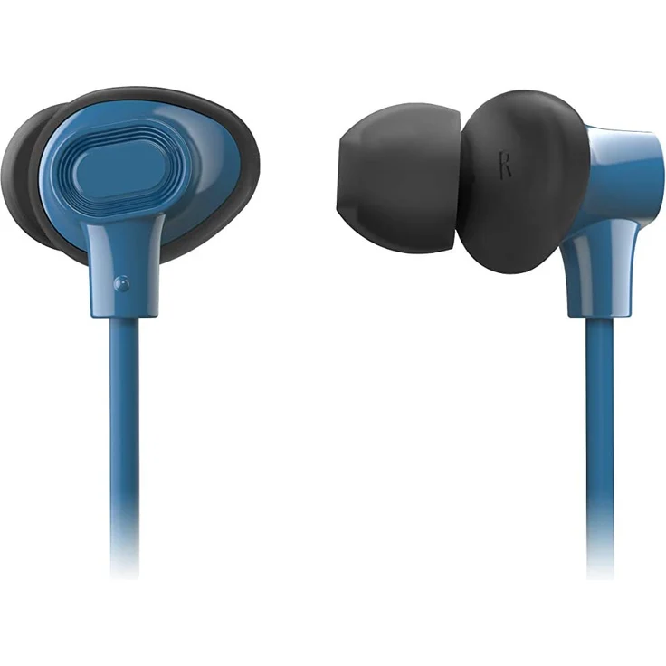 Panasonic RP-HTX20BE In-Ear Kopfhörer, mit Bluetooth, Mikrofon, blau – Bild 2