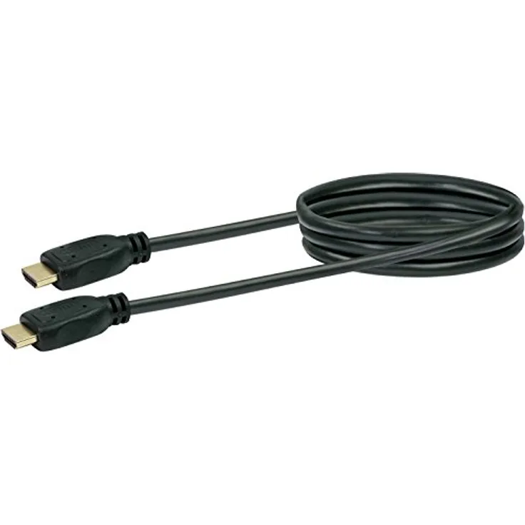 Schwaiger HDM0200 043 Kabel (HDMI, 2 m) schwarz