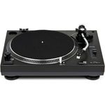 Dual DTJ 301.1 USB DJ-Plattenspieler (33-45 U-min, Pitch-Control, Magnet-Tonabnehmer-System, Nadelbeleuchtung, USB Kabel) schwarz