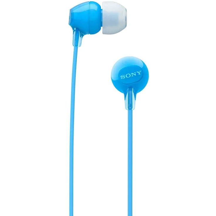 Sony WI-C300 In-Ear Kopfhörer, mit Bluetooth, Mikrofon, blau – Bild 2