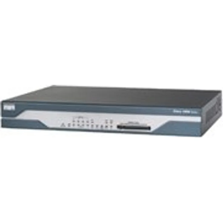 Cisco 1801 - Router - DSL-Modem - 8-Port-Switch - WAN-Ports: 3