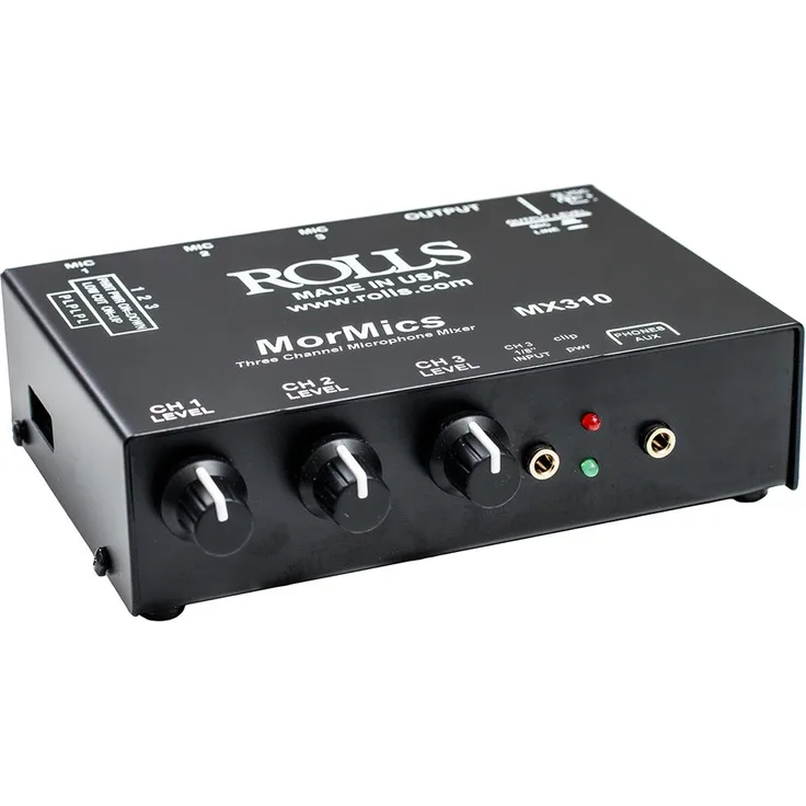 Rolls MX310 3-Kanal Mikrofon Mixer-Combiner