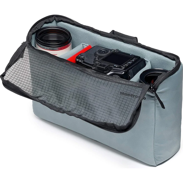 Manfrotto MB MN-M-SD-30 Manhattan Speedy-30 Foto-Schultertasche mit Stativbefestigung, herausnehmbarem Kamera-Case, für DSLR--spiegellose Kameras mit mittlerem-langem Objektiv, beschichtetes Gewebe – Bild 3