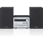 Panasonic SC-PM254EG-S Micro- mit HiFi-System (Bluetooth, DAB+, CD, UKW , 20 Watt RMS) silber