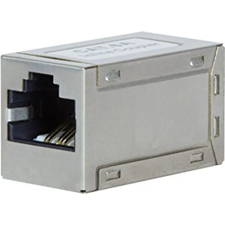 LogiLink Inline - Netzwerkkoppler - RJ-45 (W) bis RJ-45 (W) - STP - CAT 6a